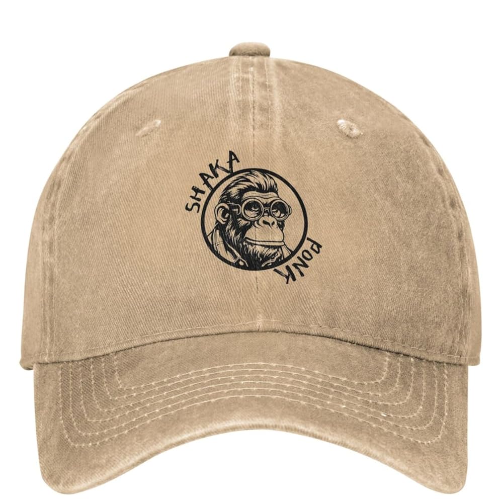 Casquette de Baseball Unisexe Shaka Ponk Denim Classic Rock